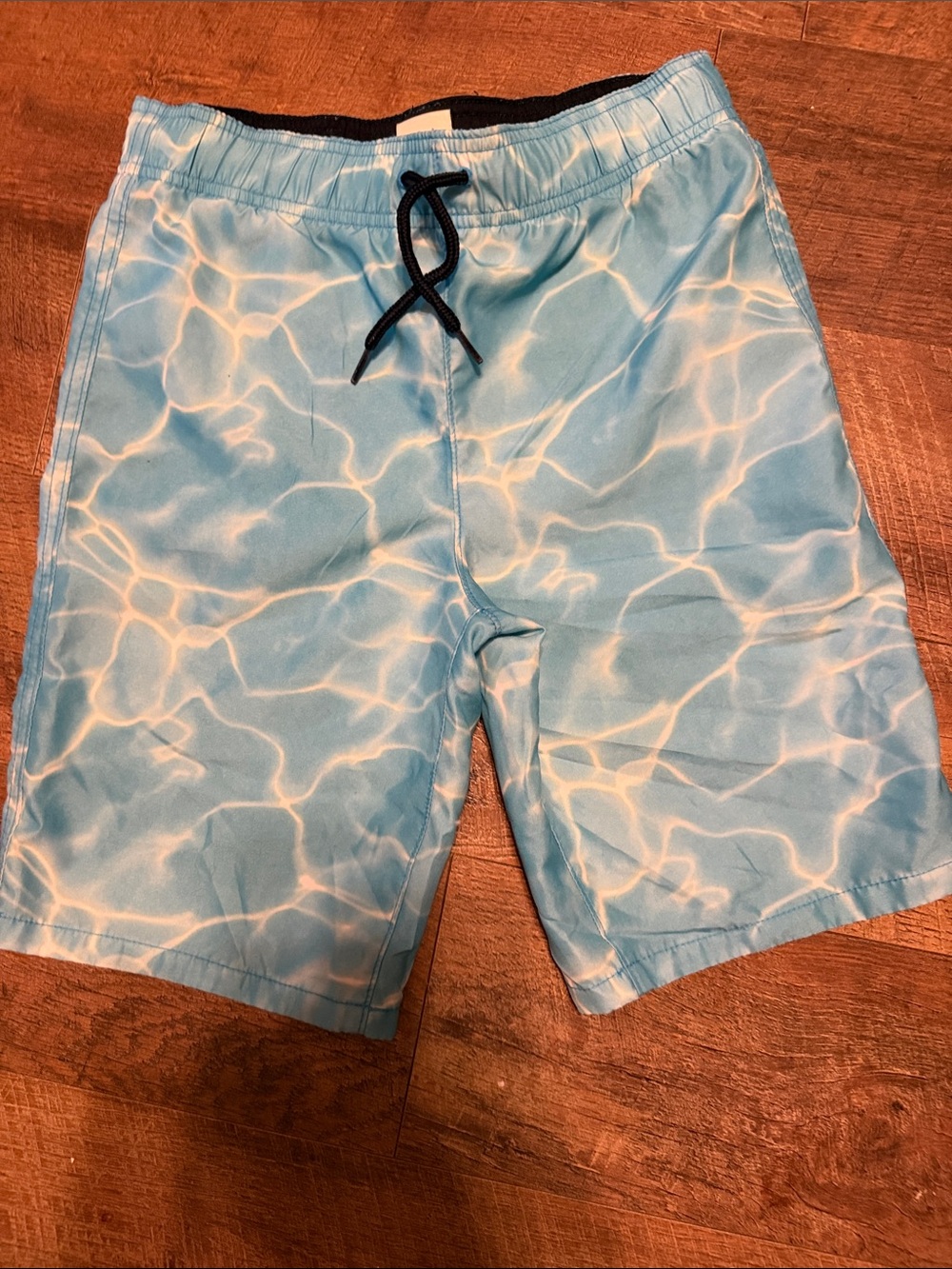 2 Pr Boy’s Light Blue Abercrombie Swim Shorts 12